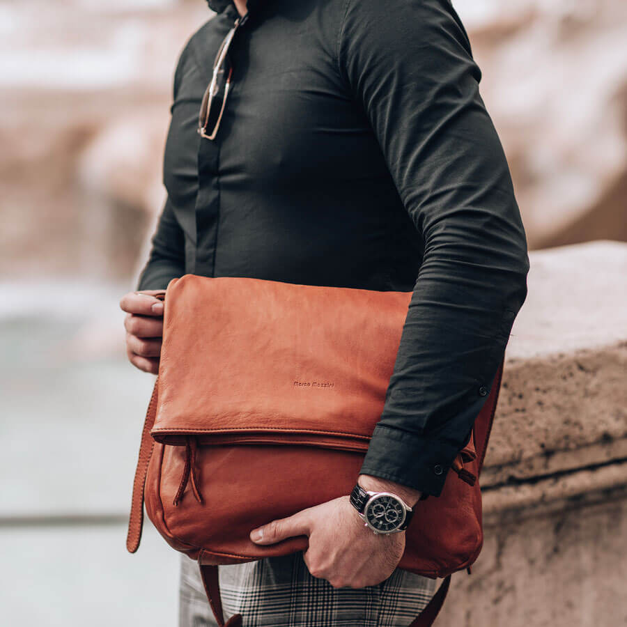Torba camel MARCO MAZZINI v147b
