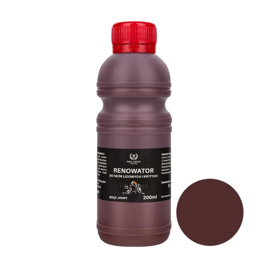 Renowator do skór licowych j. brązowy PAOLO PERUZZI W-05-LB 200 ML