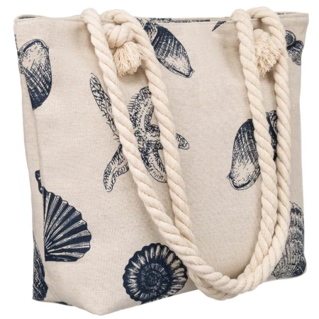 Plażowa torba damska FB02-MUSZELKI