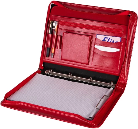 Aktówka biwuar A4 TIZANO BW05 czerwona