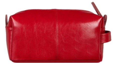 Kosmetyczka skórzana TIZANO KM1 czerwona